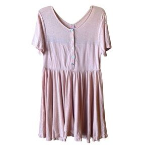 Free People Beach Pink Dress Romper XS